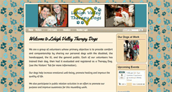 Desktop Screenshot of lvtherapydogs.org